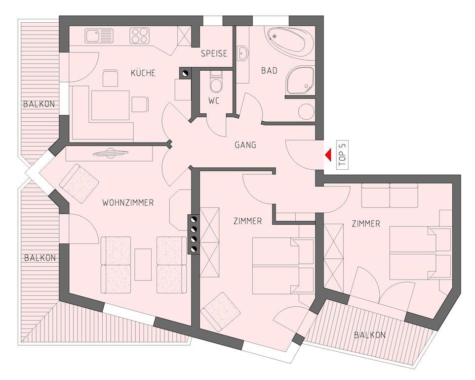 Ferienwohnung Optimal Kaltenbach Exteriér fotografie