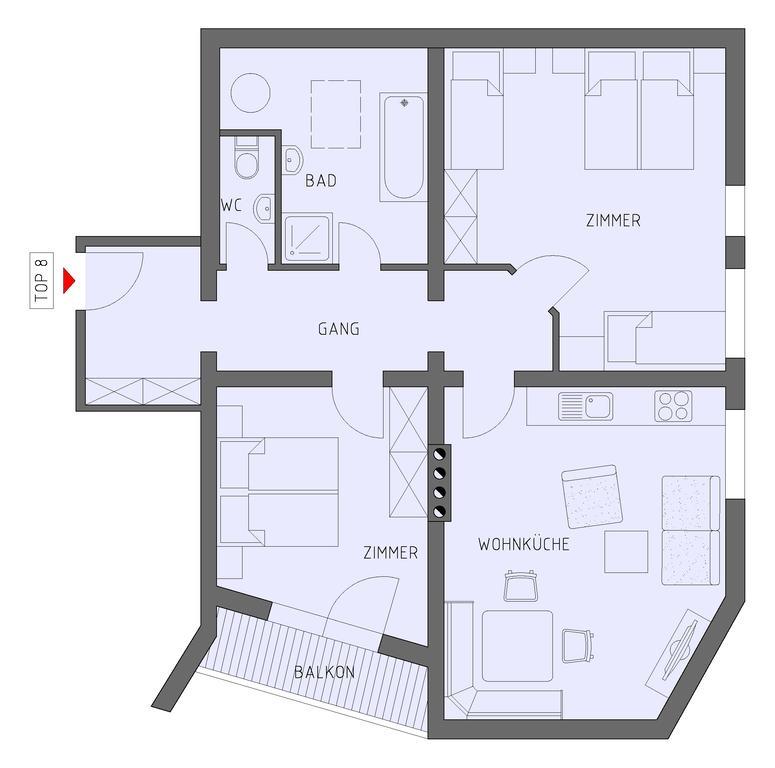 Ferienwohnung Optimal Kaltenbach Exteriér fotografie